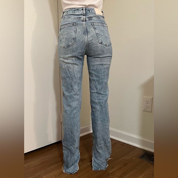 zara split hem jeans - Picture 2 of 3